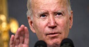 WASHINGTON, DC - JULY 28: U.S. President Joe Biden gestures as he delivers remarks on the Inflation Reduction Act of 2022