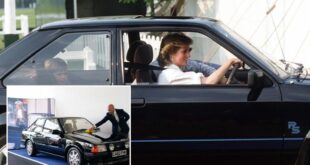 Princess Diana's 1985 Ford Escort nets over $850K at auction