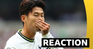 Tottenham 2-1 Fulham: Antonio Conte not worried about goalless Son Heung-min