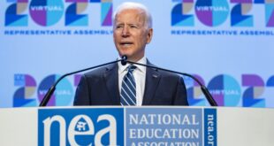 NEA teachers' union where Biden spoke has showered Democrats with political contributions over the years