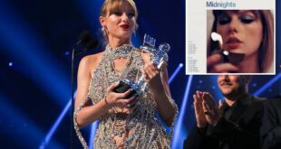 Taylor Swift's surprise album reveal was a shock for VMAs producers, too