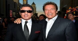 Arnold Schwarzenegger strikes a pose with Sylvester Stallone in new adorable snap