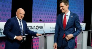 Arizona Senate Debate: Masters points out Kelly voted against hiring Border Patrol agents