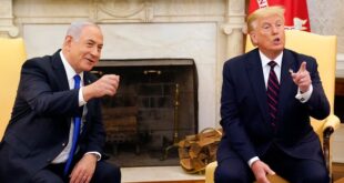 Former President Donald Trump meets with then-Israeli Prime Minister Benjamin Netanyahu in the Oval Office, Tuesday, Sept. 15, 2020, at the White House in Washington. (AP Photo/Alex Brandon)