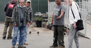 Dick Van Dyke spotted handing out cash to homeless people