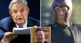 Elon Musk compares George Soros to X-Men villain Magneto