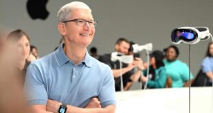 Apple CEO Tim Cook panned for not wearing Vision Pro