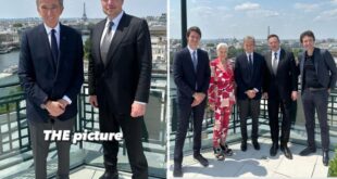 Elon Musk and his mother lunch with Bernard Arnault in Paris