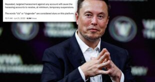 Elon Musk says terms like 'cisgender' are considered 'slurs' on Twitter