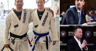 Mark Zuckerberg earns jiu-jitsu blue belt ahead of Elon Musk fight