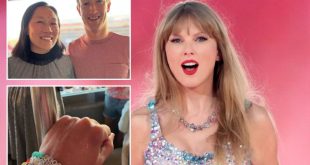 Mark Zuckerberg seen at Taylor Swift concert wearing face gems