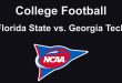 Florida State Seminoles vs. Georgia Tech Yellow Jackets