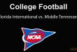 how to watch Middle Tennessee vs Florida International college football and preduction 2024