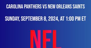 Carolina Panthers vs New Orleans Saints