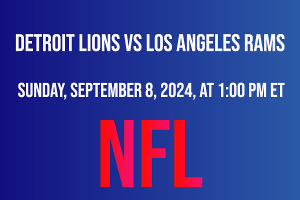 Detroit Lions vs Los Angeles Rams