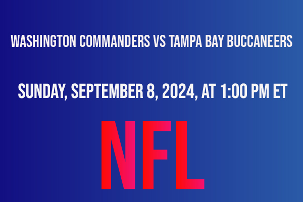 Washington Commanders vs Tampa Bay Buccaneers