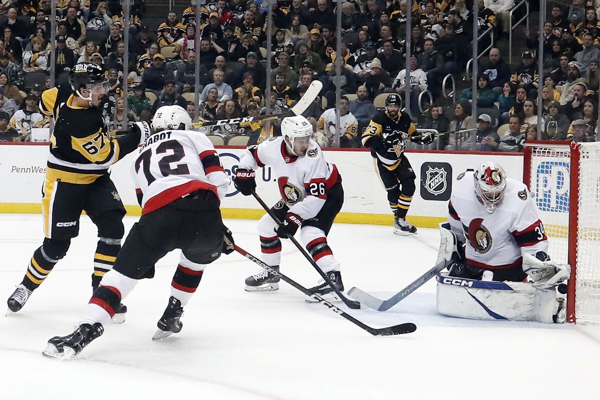 Pittsburgh Penguins vs Ottawa Senators